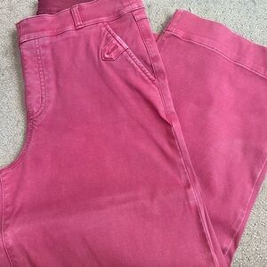 SPANX Red Flare Wide Leg Ankle